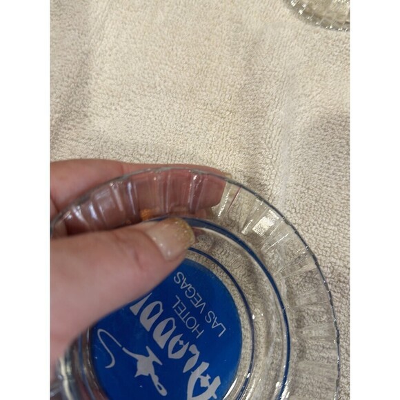 Vintage Hotel Casino Glass Ashtray collection of 3 - Picture 7 of 9